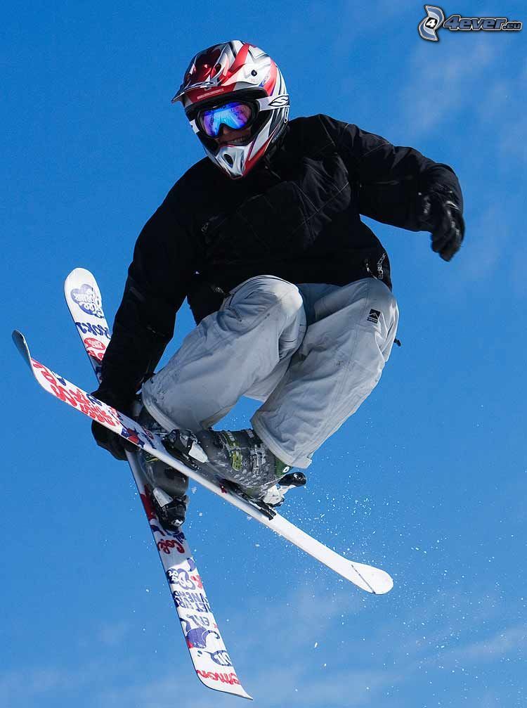 skok na lyžiach, extrémne lyžovanie
