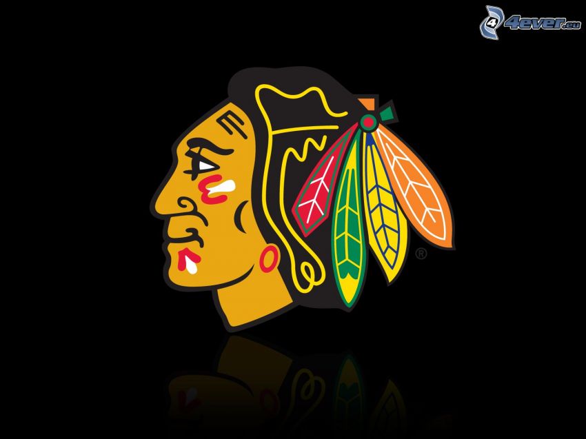 Chicago Blackhawks, NHL, hokej, logo