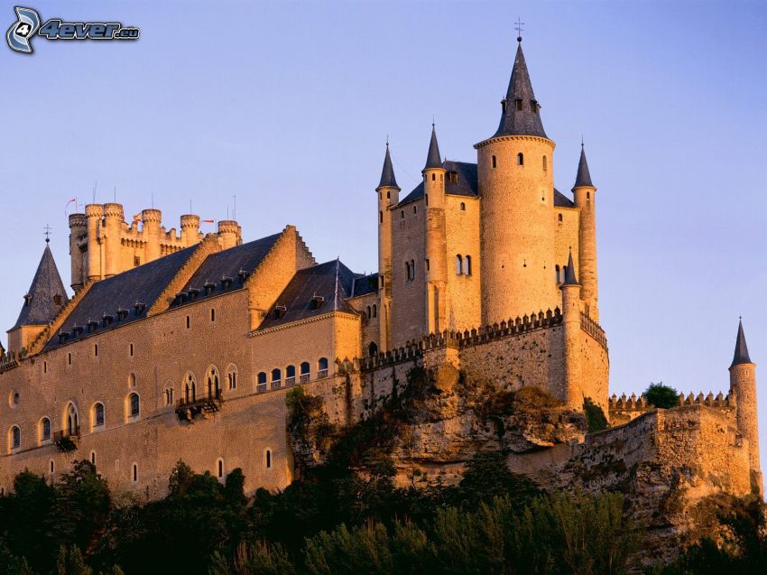 Alcázar of Segovia, hrad, zámok