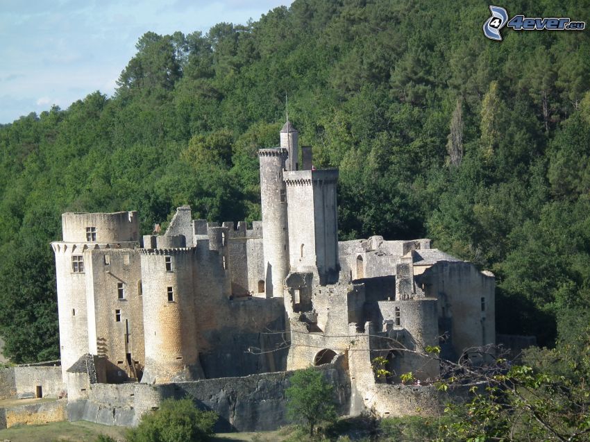 château de Bonaguil, les