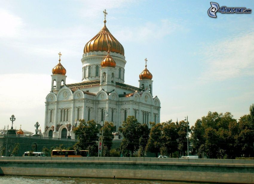 kostol, Moskva