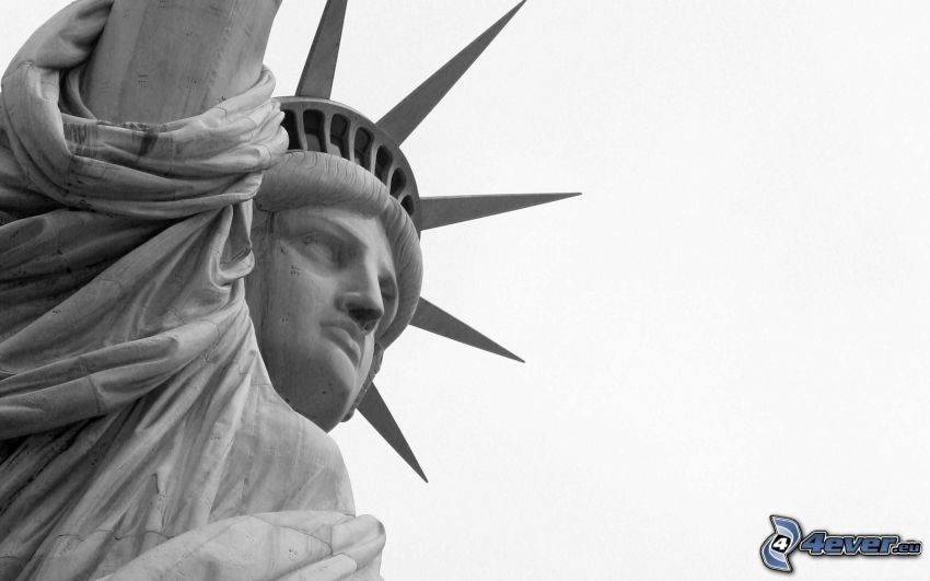 Socha slobody, New York, USA