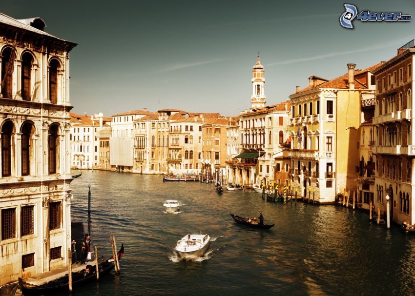 Benátky, domy