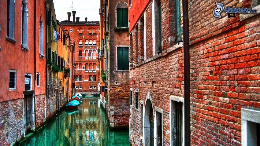 Benátky, ulica