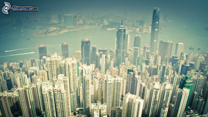 Hong Kong, mrakodrapy