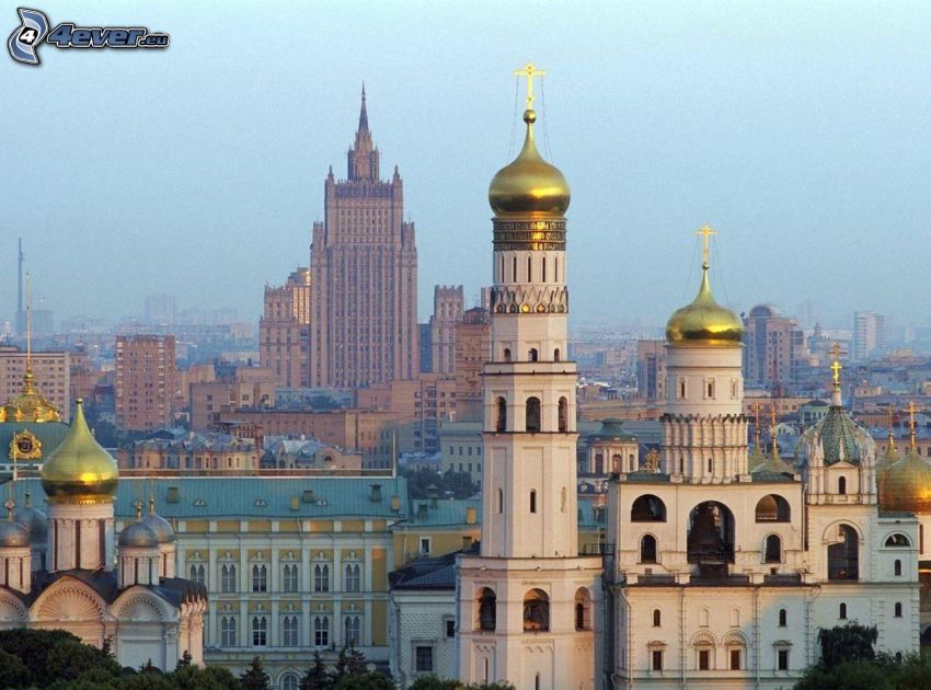 Moskva, Rusko, kostol