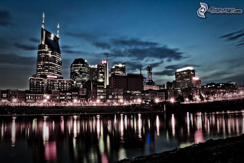 Nashville, nočné mesto
