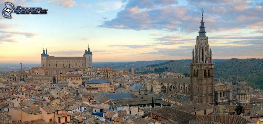 Toledo, hrad, kostol