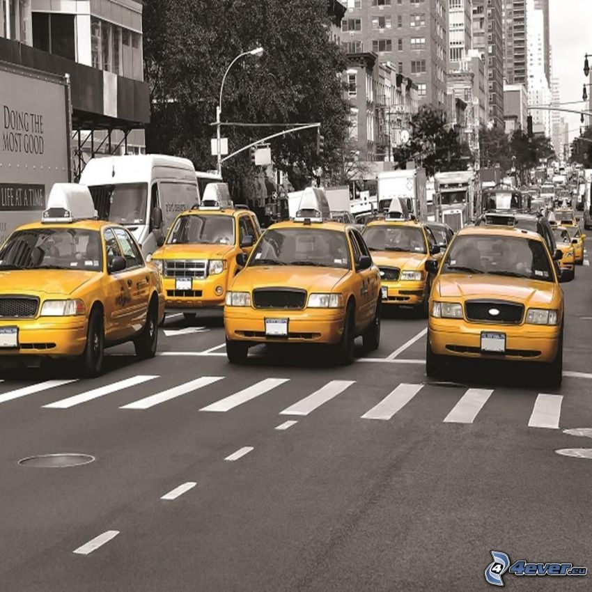 ulica, NYC Taxi