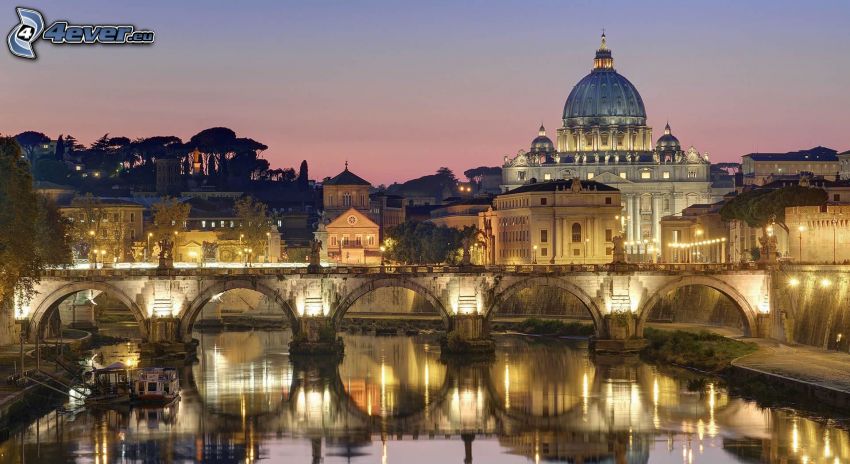 Vatikán, kamenný most