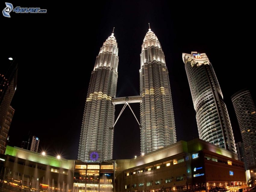 Petronas Towers, Kuala Lumpur, Malajzia