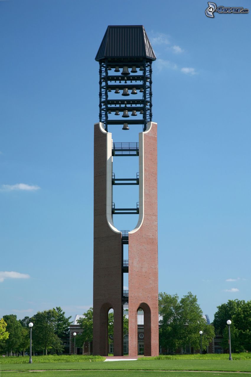 zvonica, park