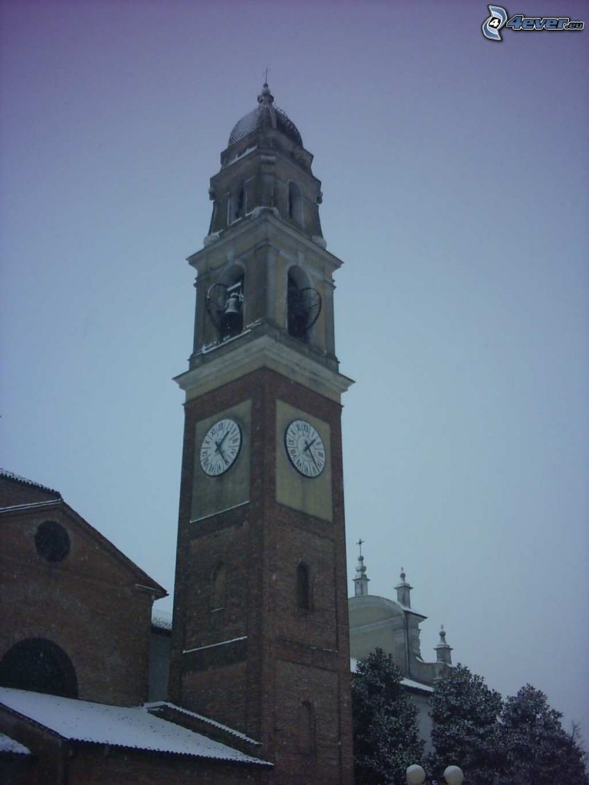zvonica, veža, hodiny