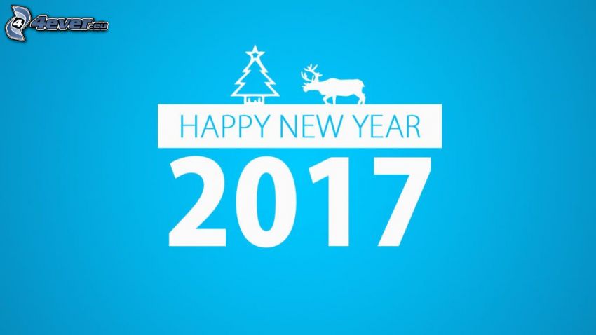 2017, šťastný nový rok, happy new year, sob, vianočný stromček