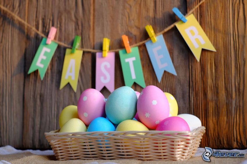 veľkonočné vajíčka, Happy Easter