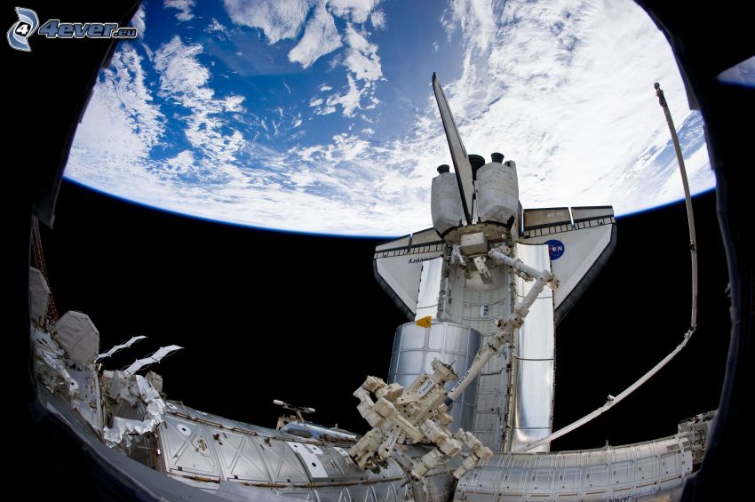 Zem z ISS, raketoplán