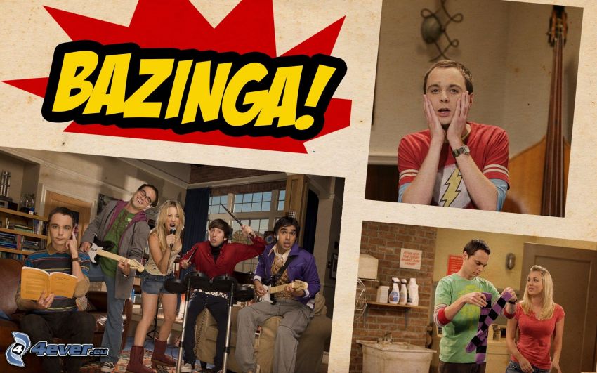 Bazinga!, Teória veľkého tresku, Sheldon Cooper