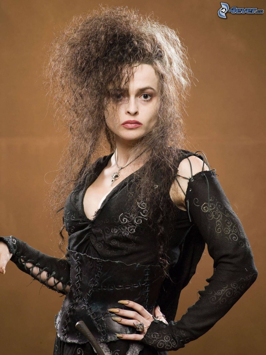Bellatrix Lestrange, čarodejnica, bosorka