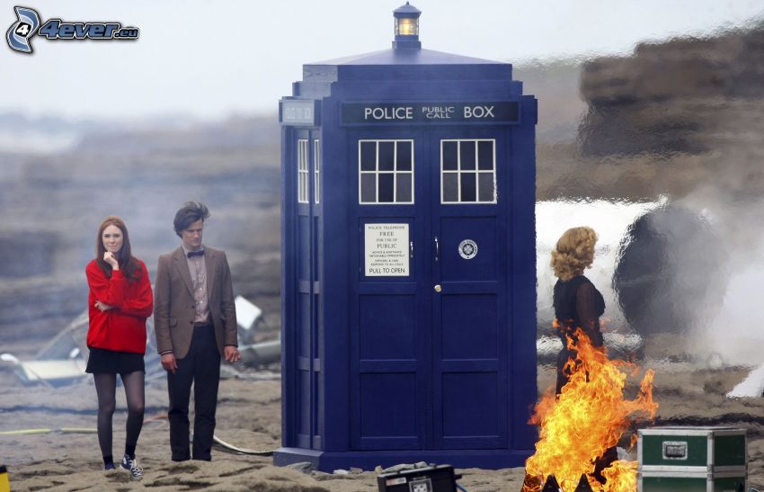 Doctor Who, telefónna búdka
