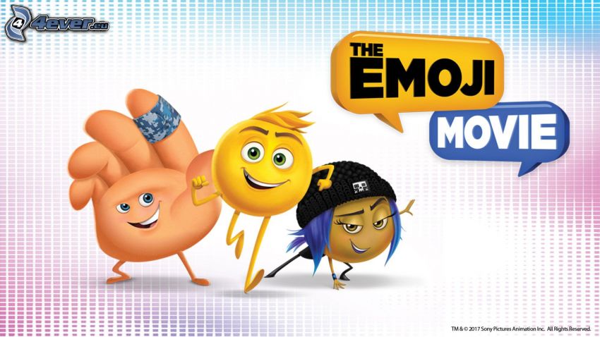 emoji movie, smajlíky