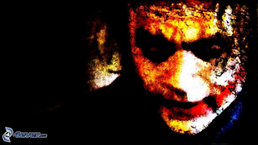 Joker, tvár