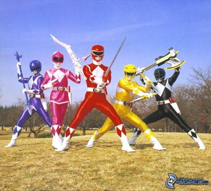 Power Rangers, bojovníci