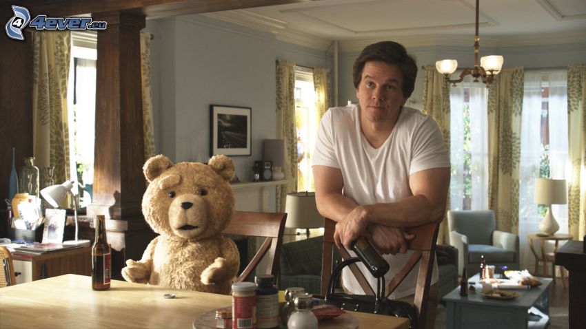 Ted, plyšový medvedík