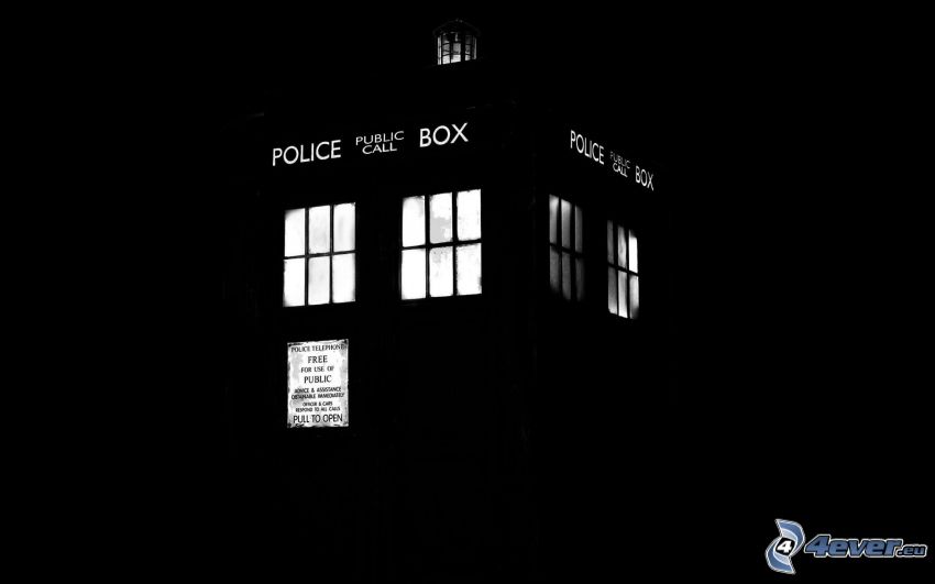 telefónna búdka, Doctor Who