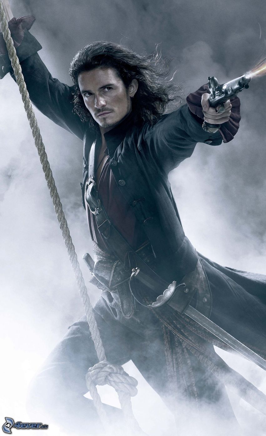 Will Turner, Orlando Bloom, Piráti z Karibiku