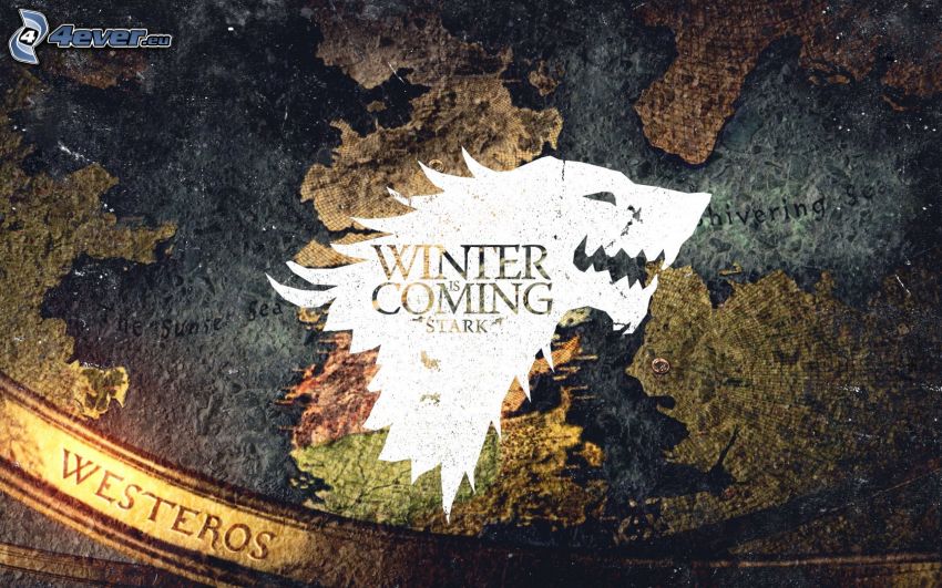 Winter is coming, A Game of Thrones, mapa