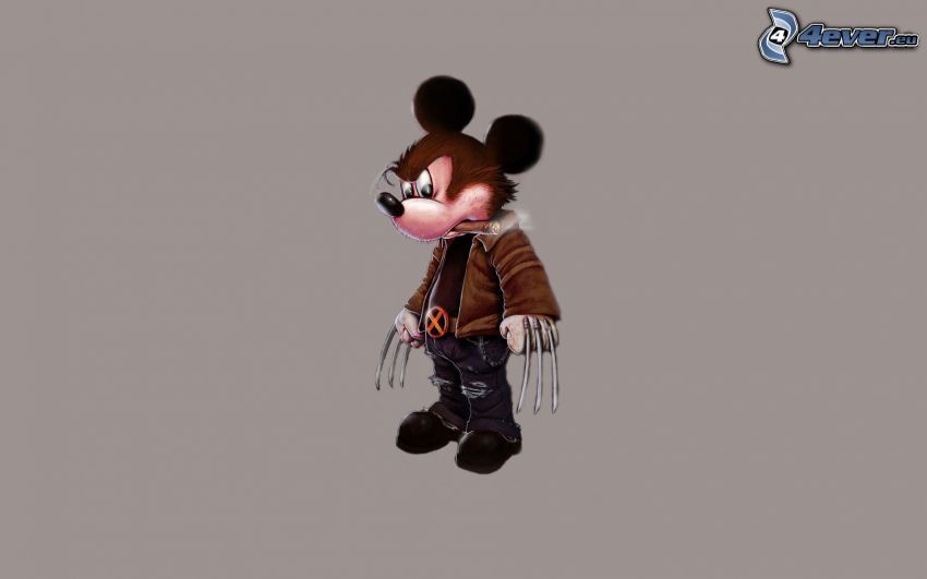 Mickey Mouse, Wolverine