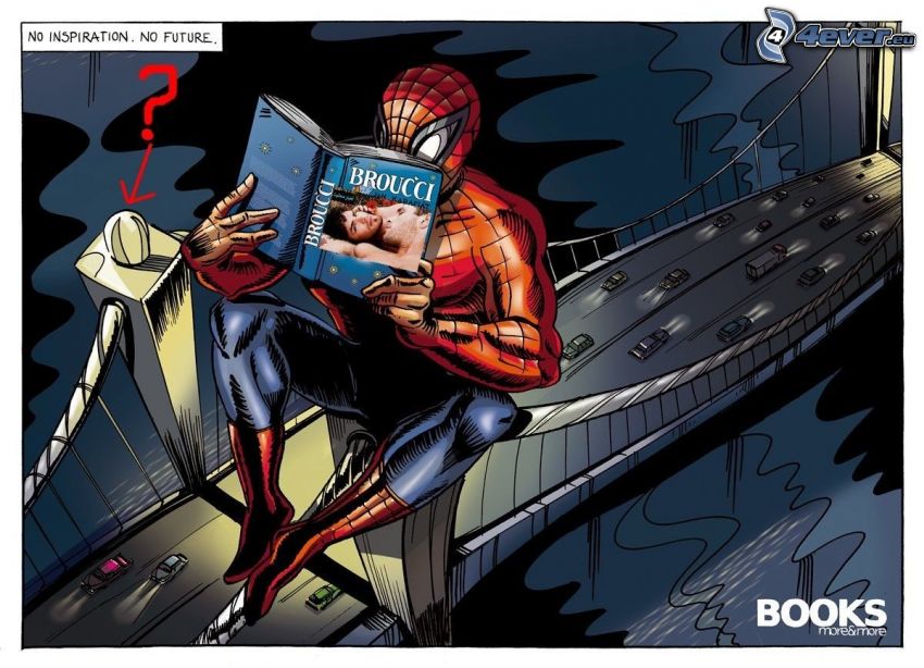 Spiderman fail, gay, most, kreslené