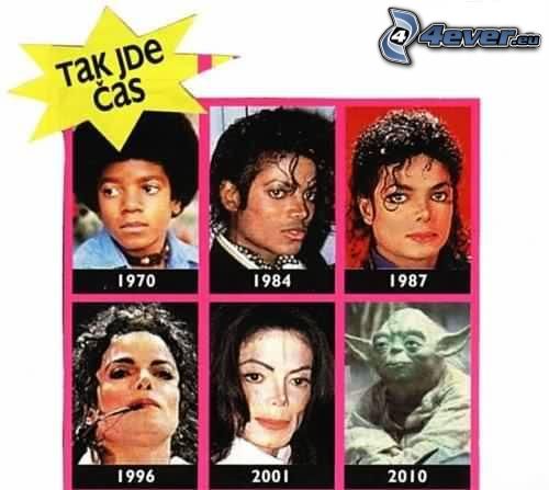 Michael Jackson, za mlada, čas
