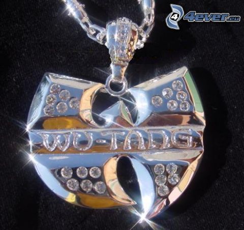 Wu-Tang Clan , silver pendant