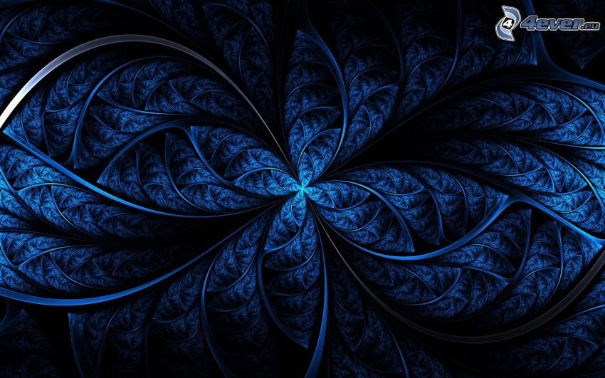 abstract, blue background