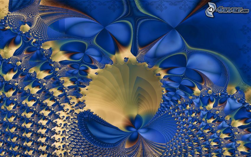abstract, fractal