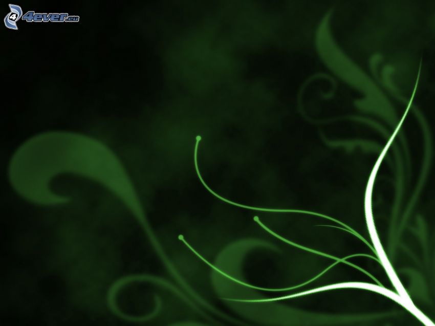 abstract background, green background