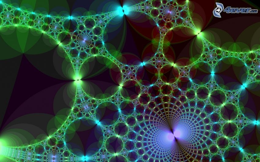 circles, fractal