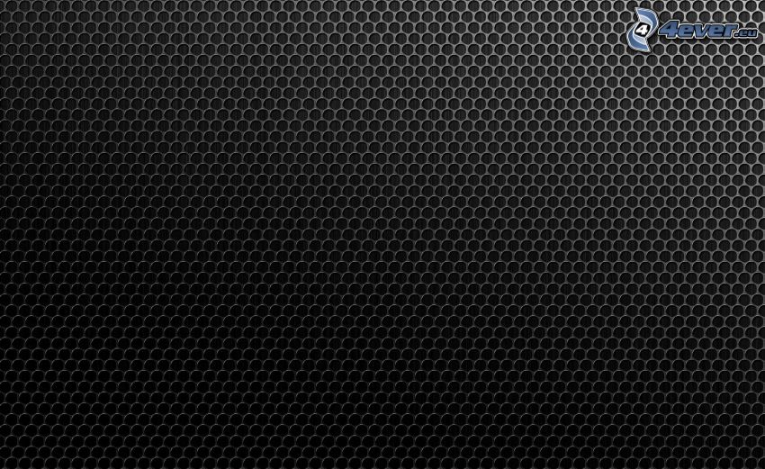 hexagons, black background