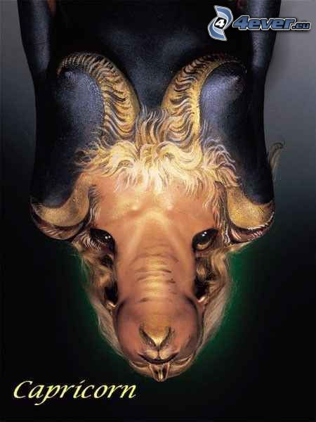 ibex, bodypainting