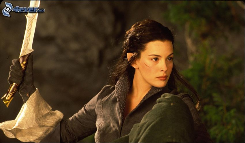Arwen, The Lord of the Rings, fighter