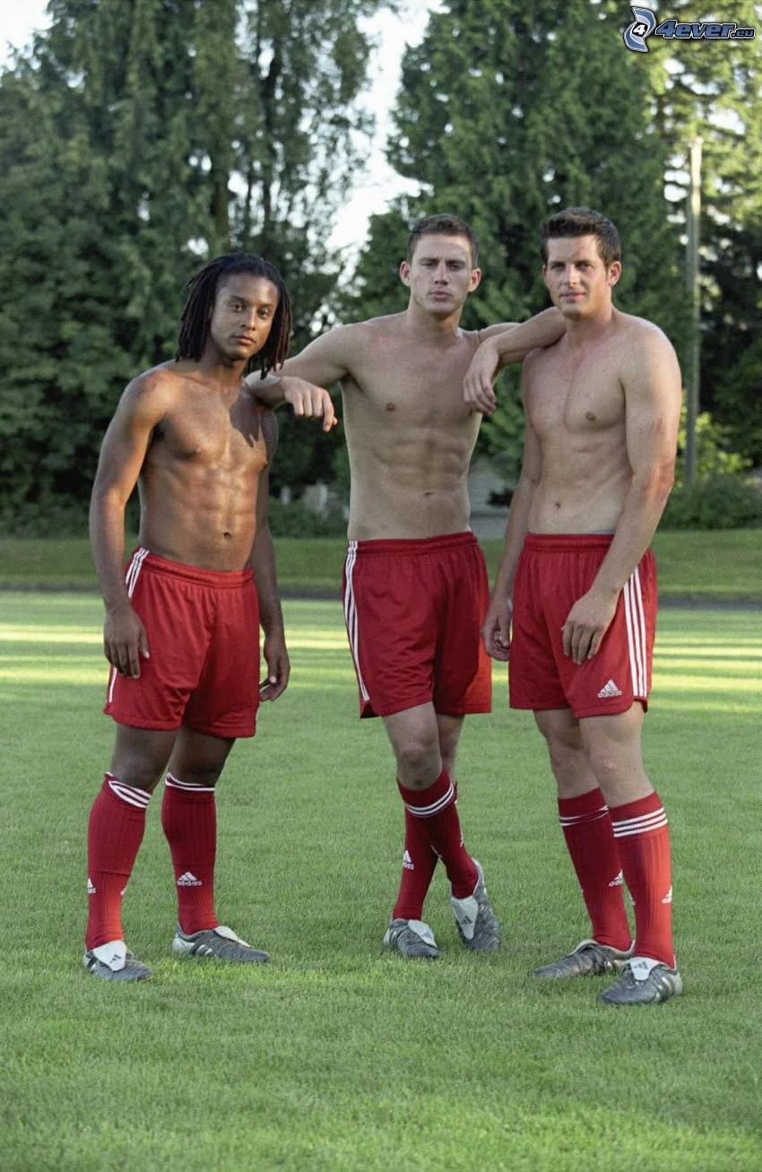 footballers, She's the Man, topless, Channing Tatum