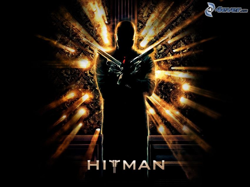 Hitman, man with a gun