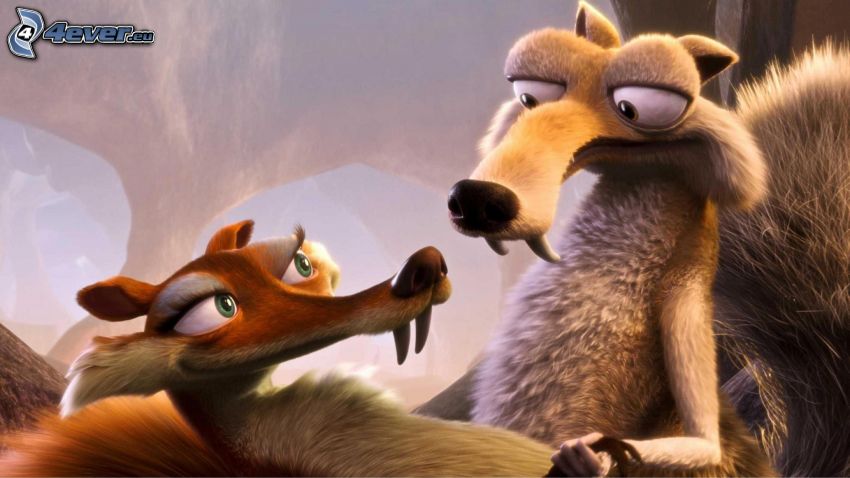 Ice Age, squirrels