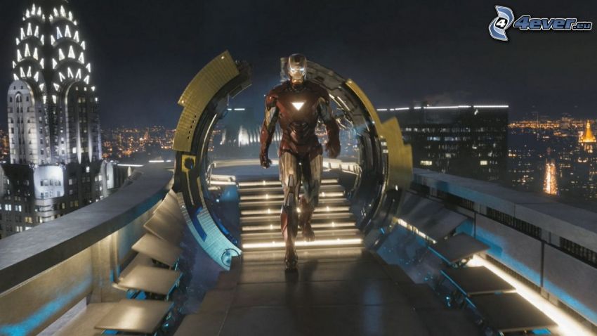 Iron Man, The Avengers, Chrysler Building