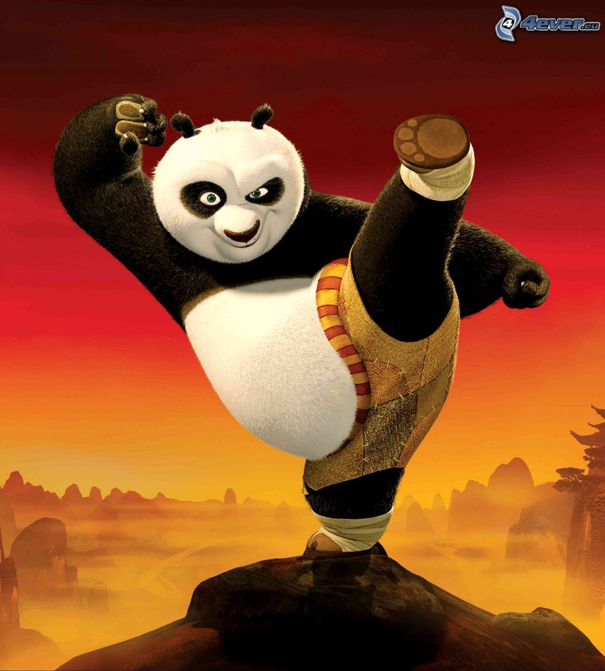 Panda Po, Kung Fu Panda