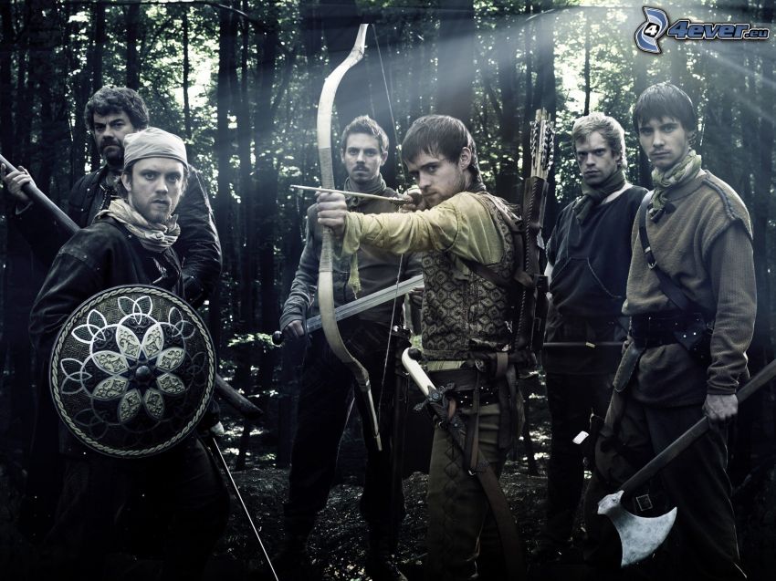 Robin Hood, archer, medieval