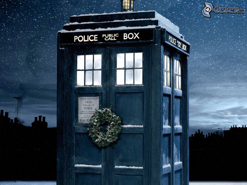 telephone booth, Doctor Who