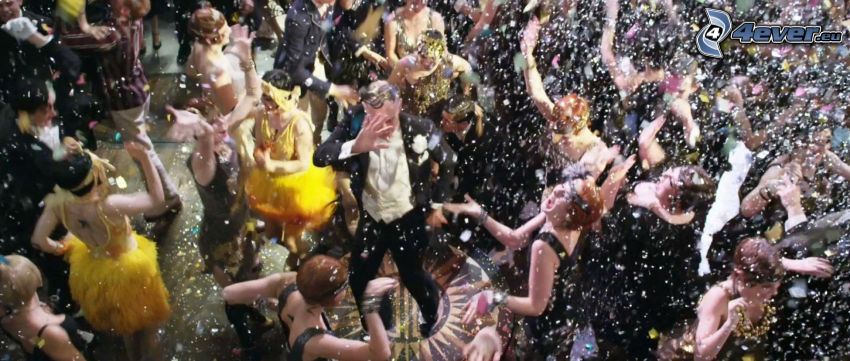 The Great Gatsby, party