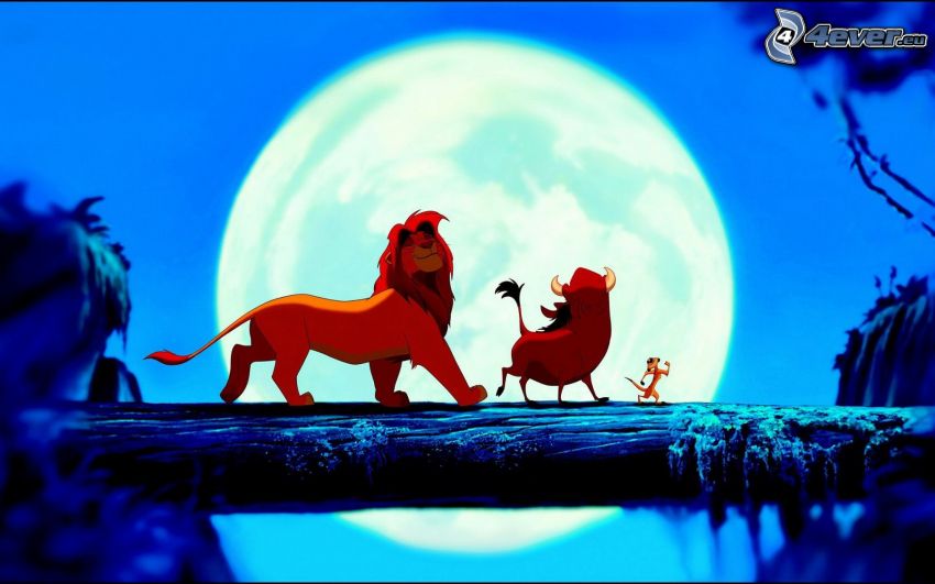 The Lion King, moon